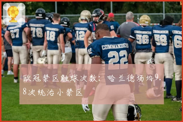 欧冠禁区触球次数：哈兰德场均9.8次统治小禁区